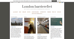 Desktop Screenshot of londonbarrierefrei.com